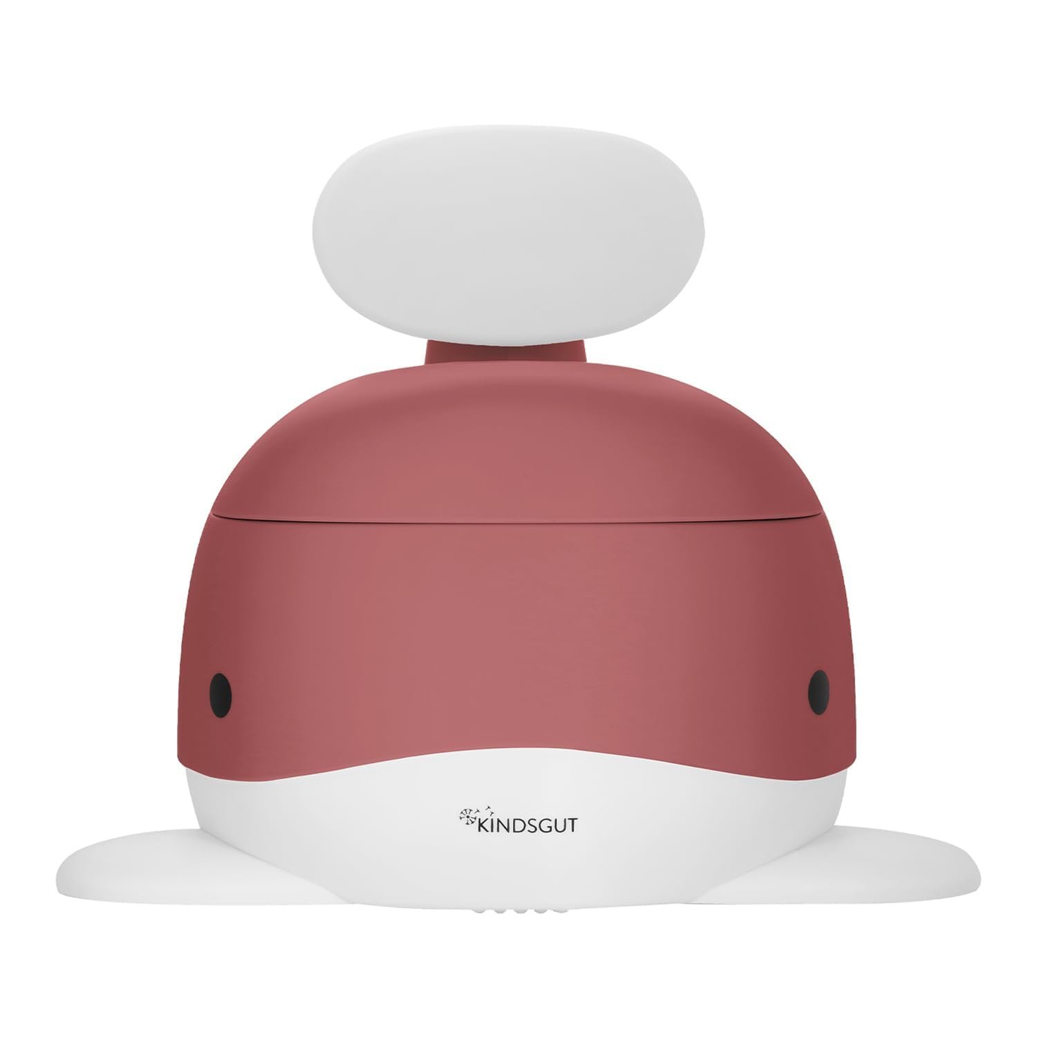 Kindsgut Whale Potty Training Toilet – Ergonomic Toddler Potty for Boys & Girls, Designed in Germany, Non-Slip & Easy Clean, Dusty Pink