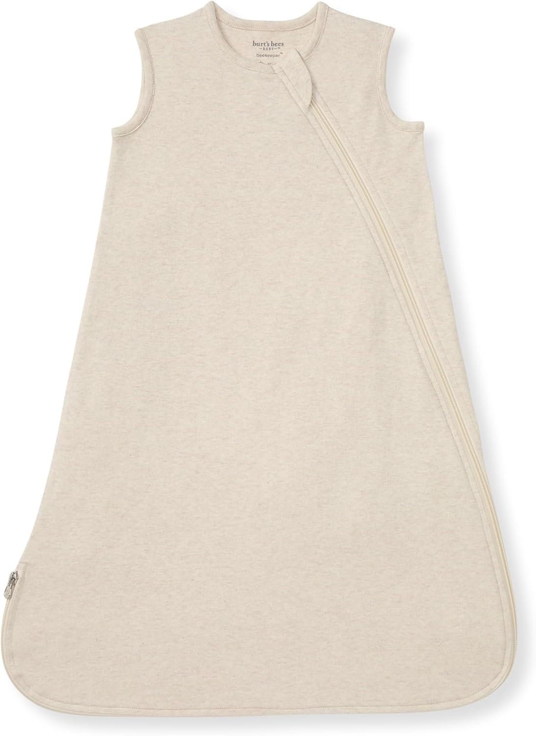 Burt’s Bees Baby Beekeeper Infant Wearable Blanket, 100% Organic Cotton Unisex, Girl, Boy Swaddle Transition Sack – Light Weight 0.5 TOG or Medium Weight 1.5 TOG – Newborn Essentials Sleep Clothes