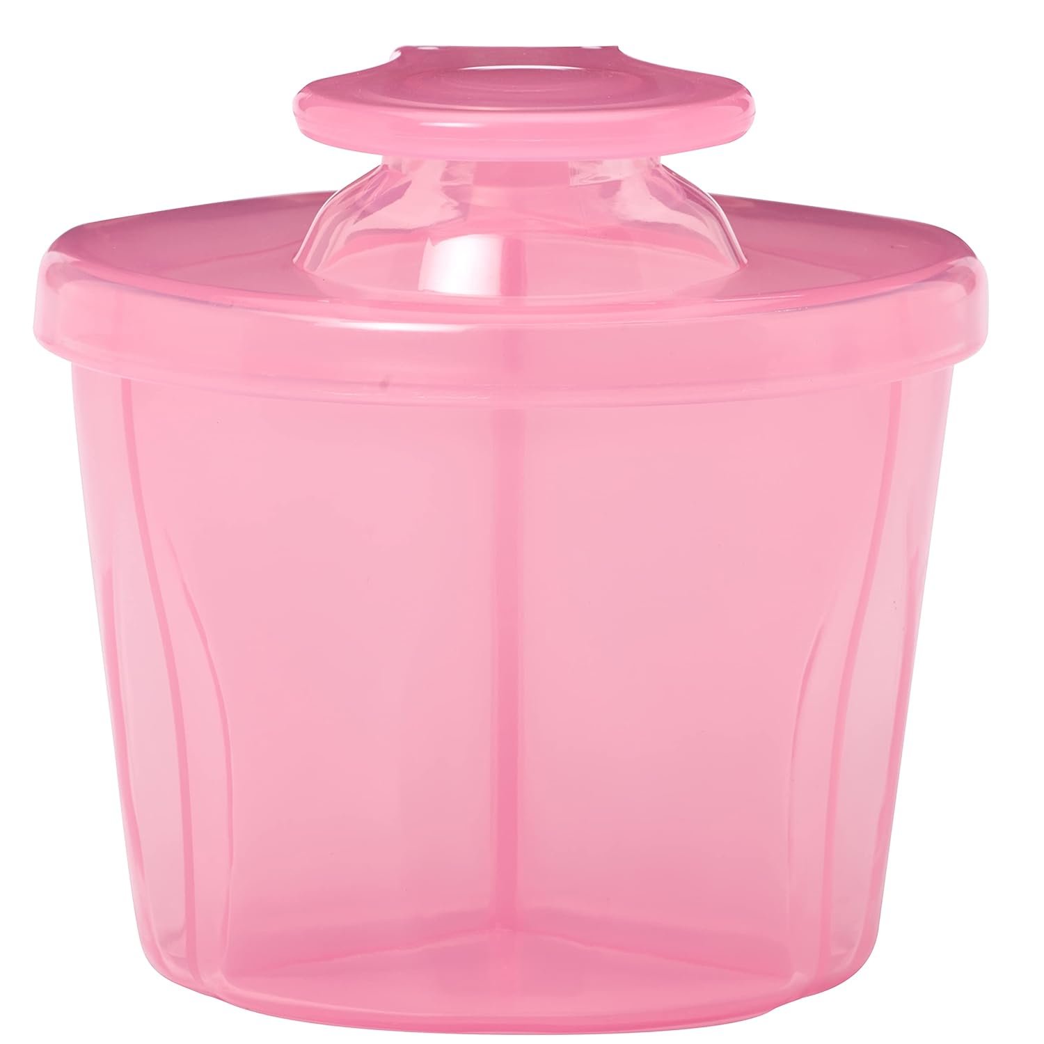 Dr. Brown’s Travel Formula Dispenser with Lid, BPA Free – Pink – Holds 27oz