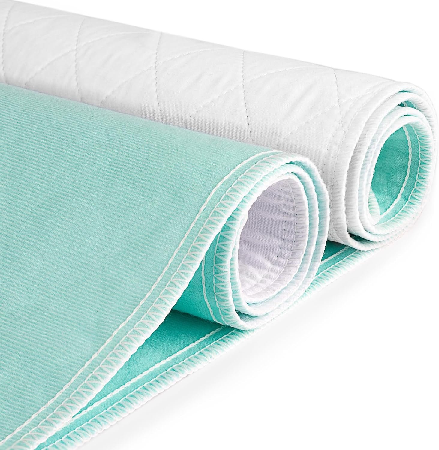 CoolShields Waterproof Bed Pads Incontinence Washable Reusable Bedwetting Mattress Protector Pad for Kids, Adults, Elderly, and Pets 34” x 52” (1 Pack)
