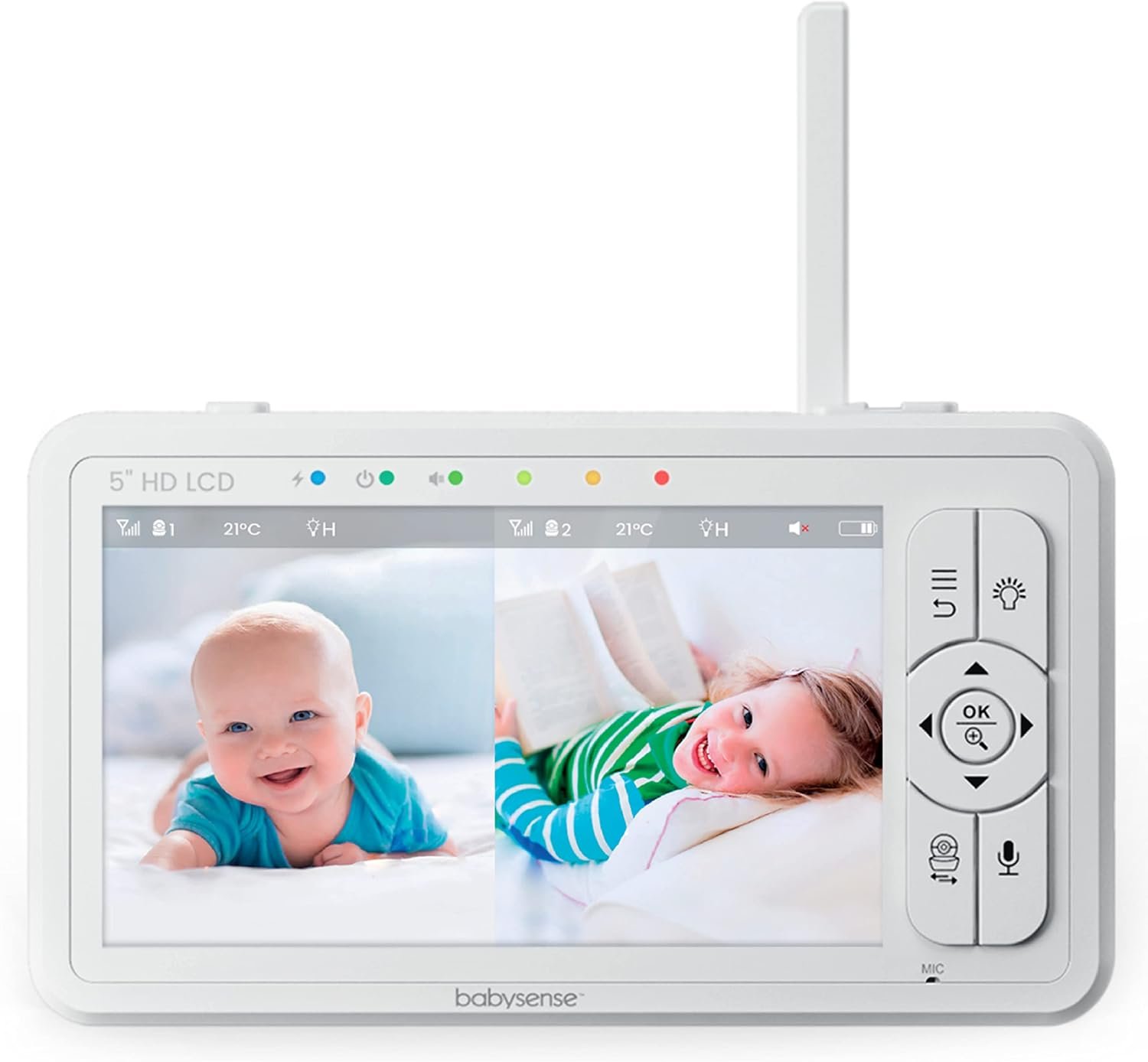 Babysense Parent Unit for HDS2 Video Baby Monitor, Replacement Unit