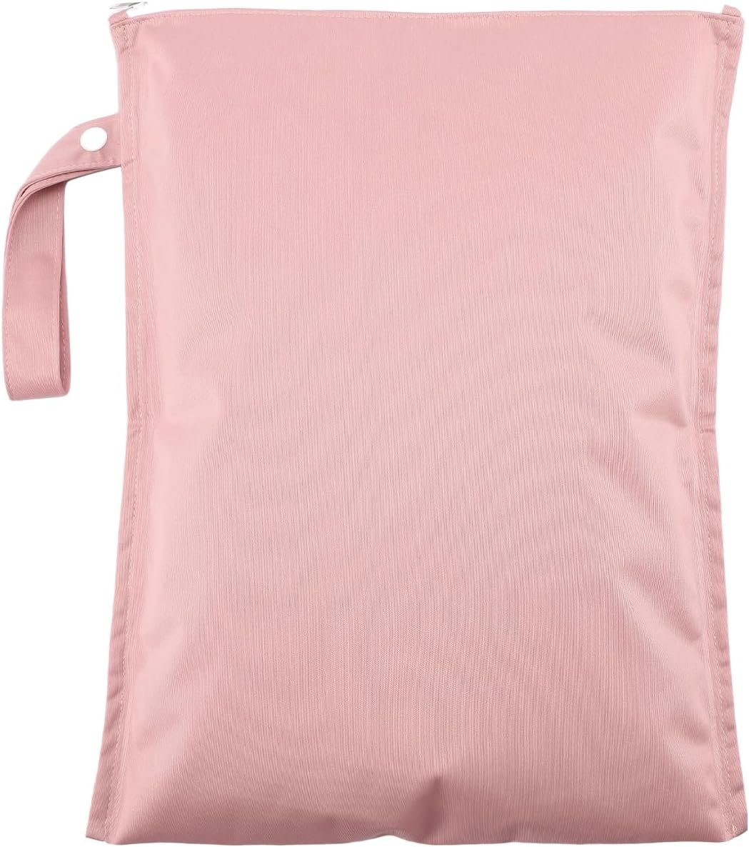 Waterproof Wet Dry Bag for Travel, Baby Cloth Diapers, Swimsuit, Pump Parts, Pool, Gym Clothes, Toiletry, Strap to Stroller, Daycare,Food Storage and Wet Clothes P14-U