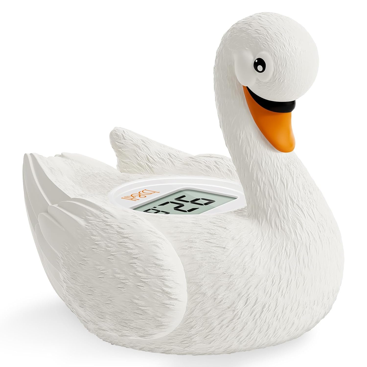 b&h Baby Bath Thermometer, Swan Digital Infant Bathtub Thermometer – Reliable Temperature Readings – Easy to Read Screen – Waterproof, Safe Floats in Water Toy, Newborn Must Haves