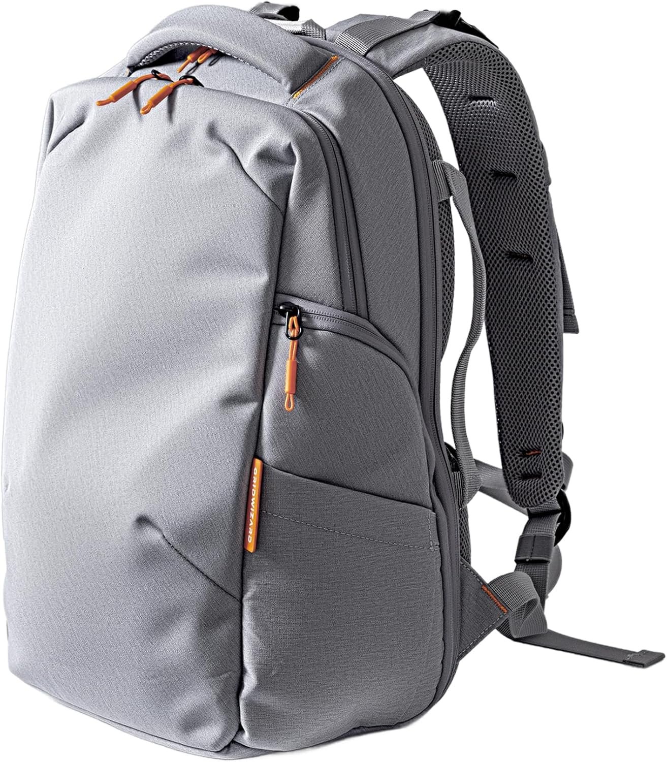 Babelio Grid Wizard Diaper Bag Backpack – Multi Function Waterproof Diaper Bag, Travel Essentials Baby Bag with Insulated Bottle Holders, Baby Shower Gifts, Grey