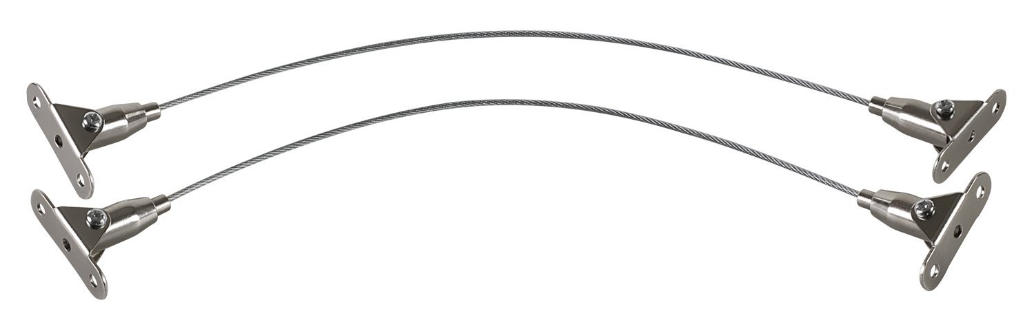 Mount-It! Furniture Anti-Tip Anchor – Steel Child Safety Straps | Secure Wall Anchors for Bookshelf, Dresser, Cabinet, Earthquake Protection for Babies and Pets, 2 Pack, Hardware Included