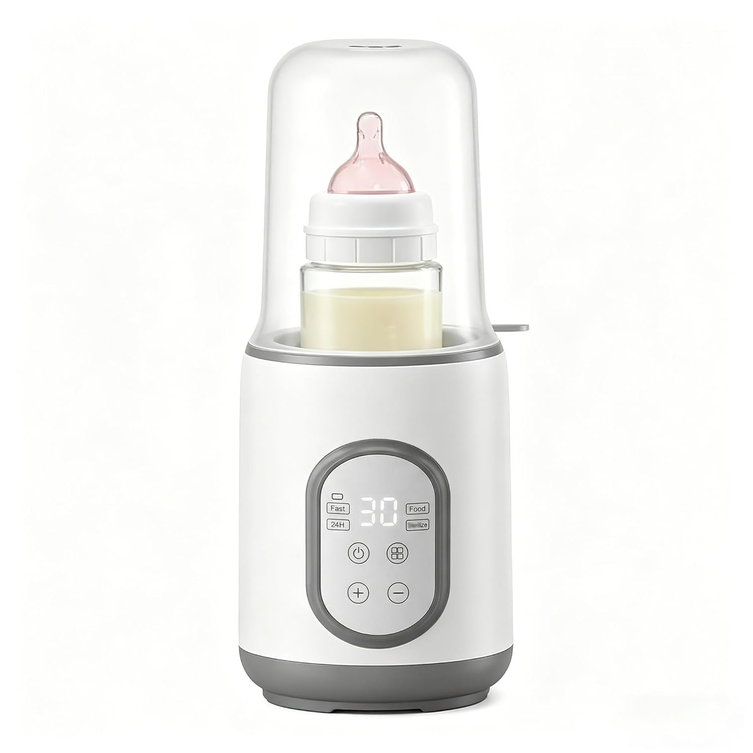 Bottle Warmer,Fast Baby Bottle Warmers for Breastmilk and Formula, with Timer, with Keep Warm, Heats Baby Bottles