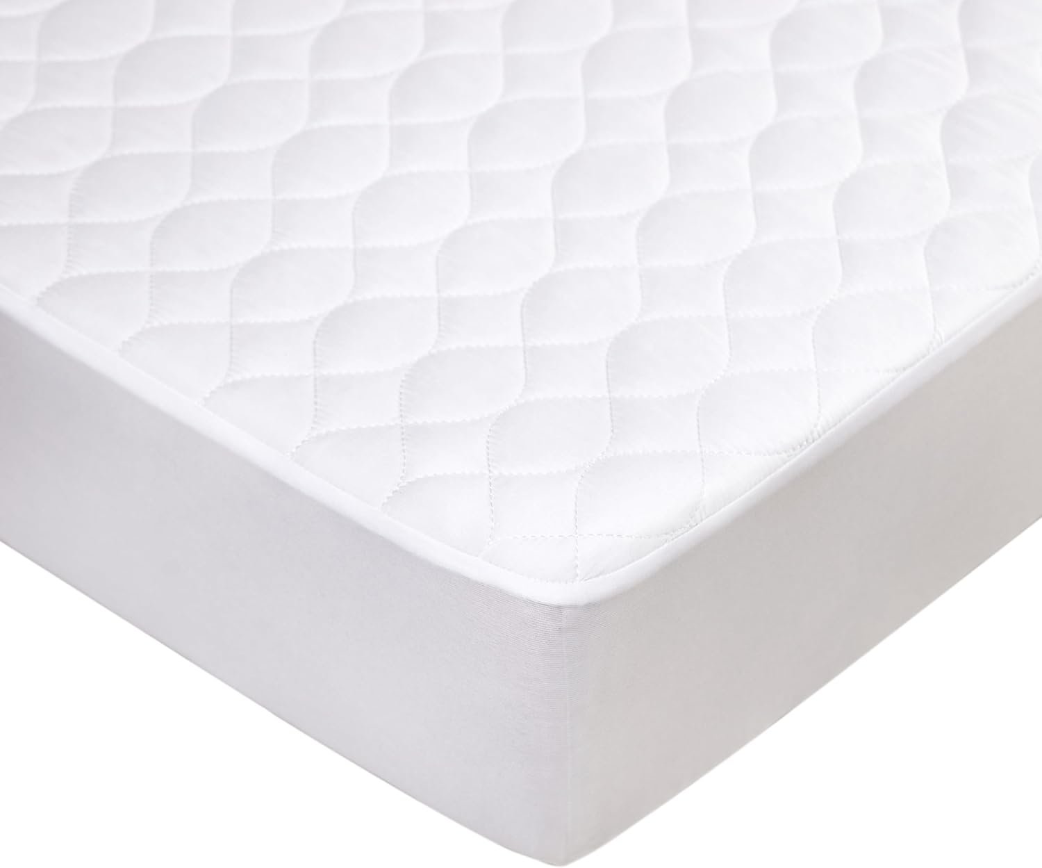 American Baby Company Waterproof Fitted Crib Mattress Protector 52″ x 28″ – Quilted, Noiseless, Ultra-Soft & Breathable Crib & Toddler Mattress Pad Cover