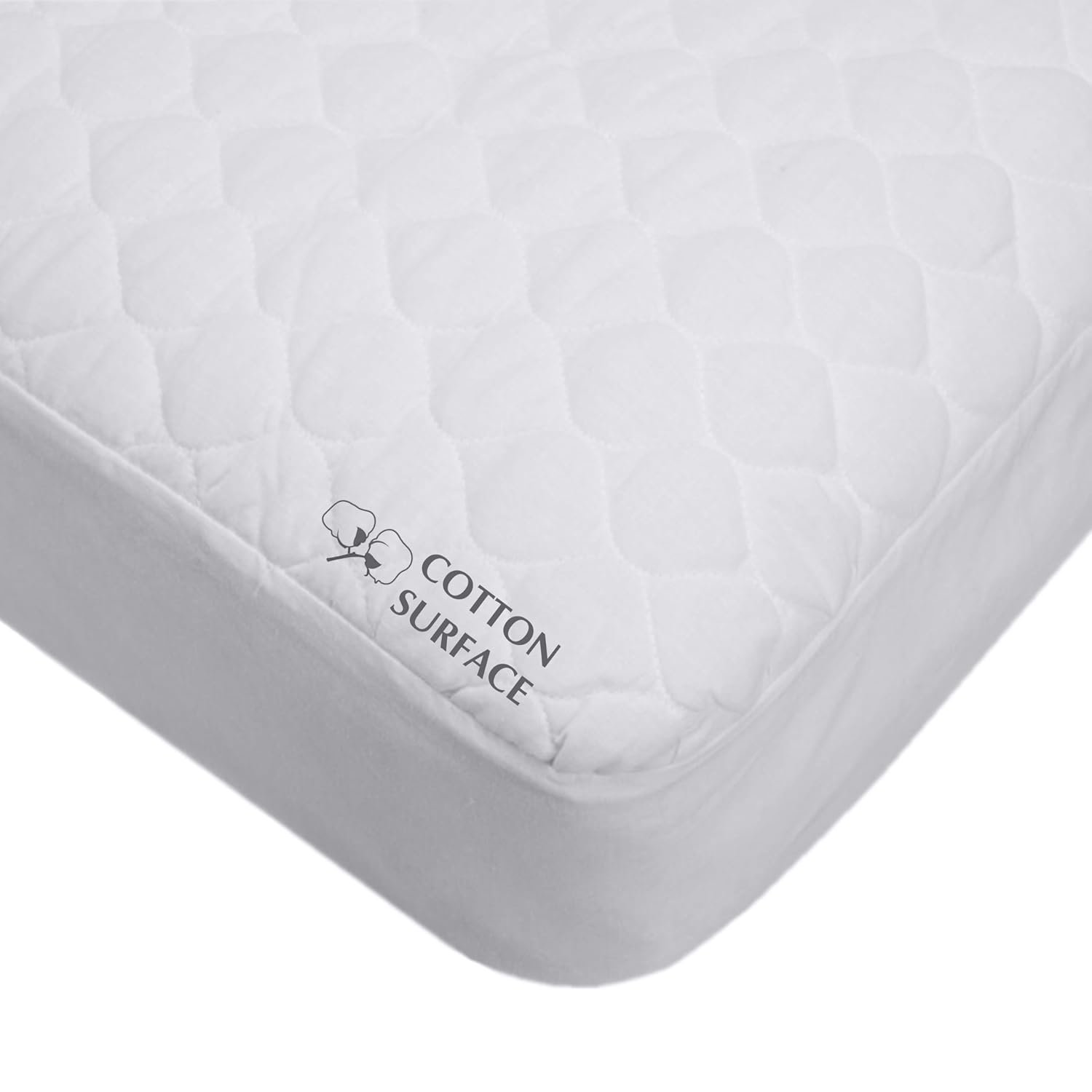 American Baby Company Waterproof Fitted Crib Mattress Protector 52″ x 28″ – 100% Cotton Quilted Top, Noiseless, Ultra-Soft & Breathable Crib & Toddler Mattress Pad Cover