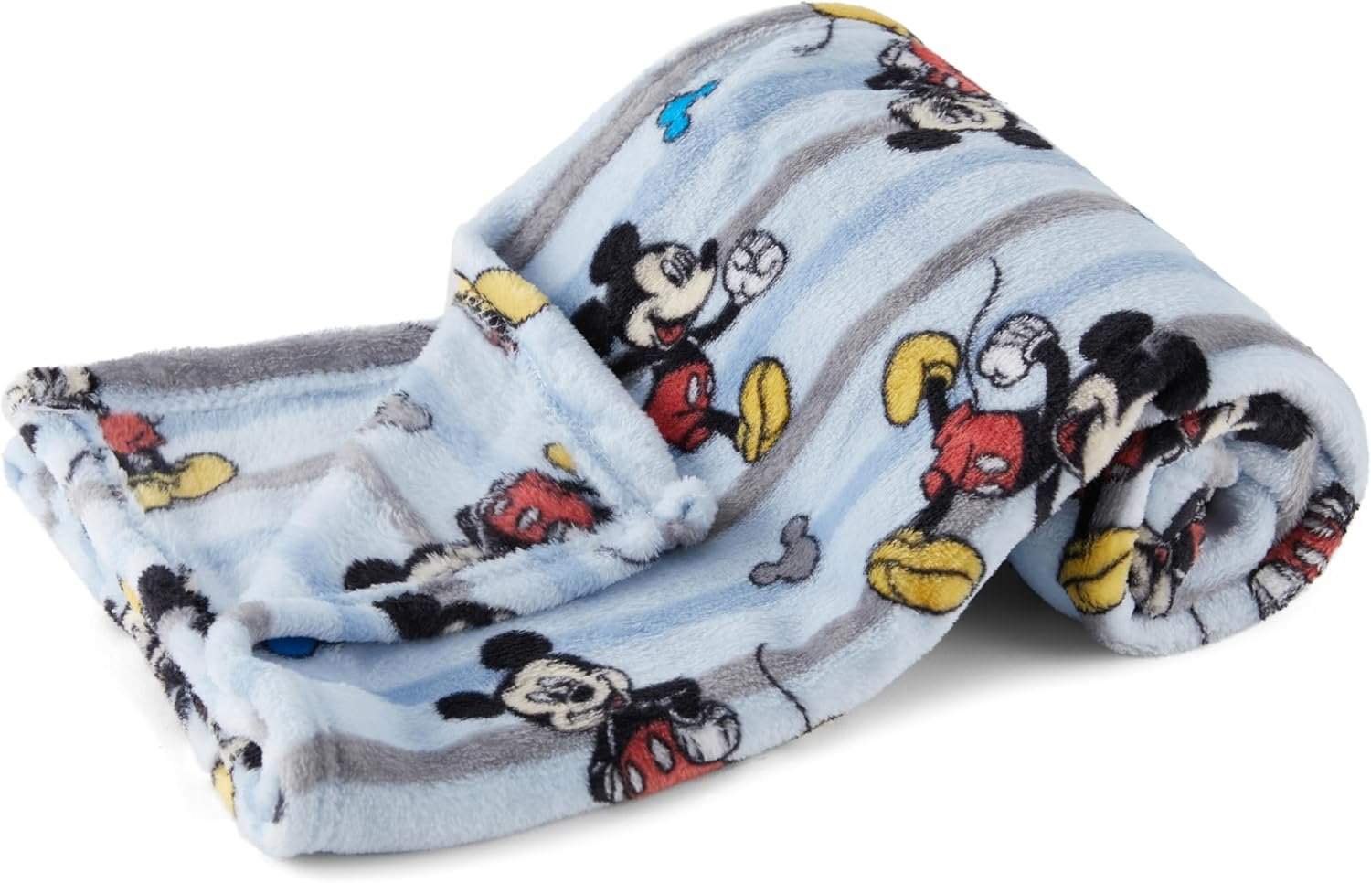 Disney Characters Flannel Fleece Baby Blanket – Soft & Cozy 30×40 Inches, Featuring Mickey Mouse, Minnie Mouse, Winnie The Pooh, and Dumbo