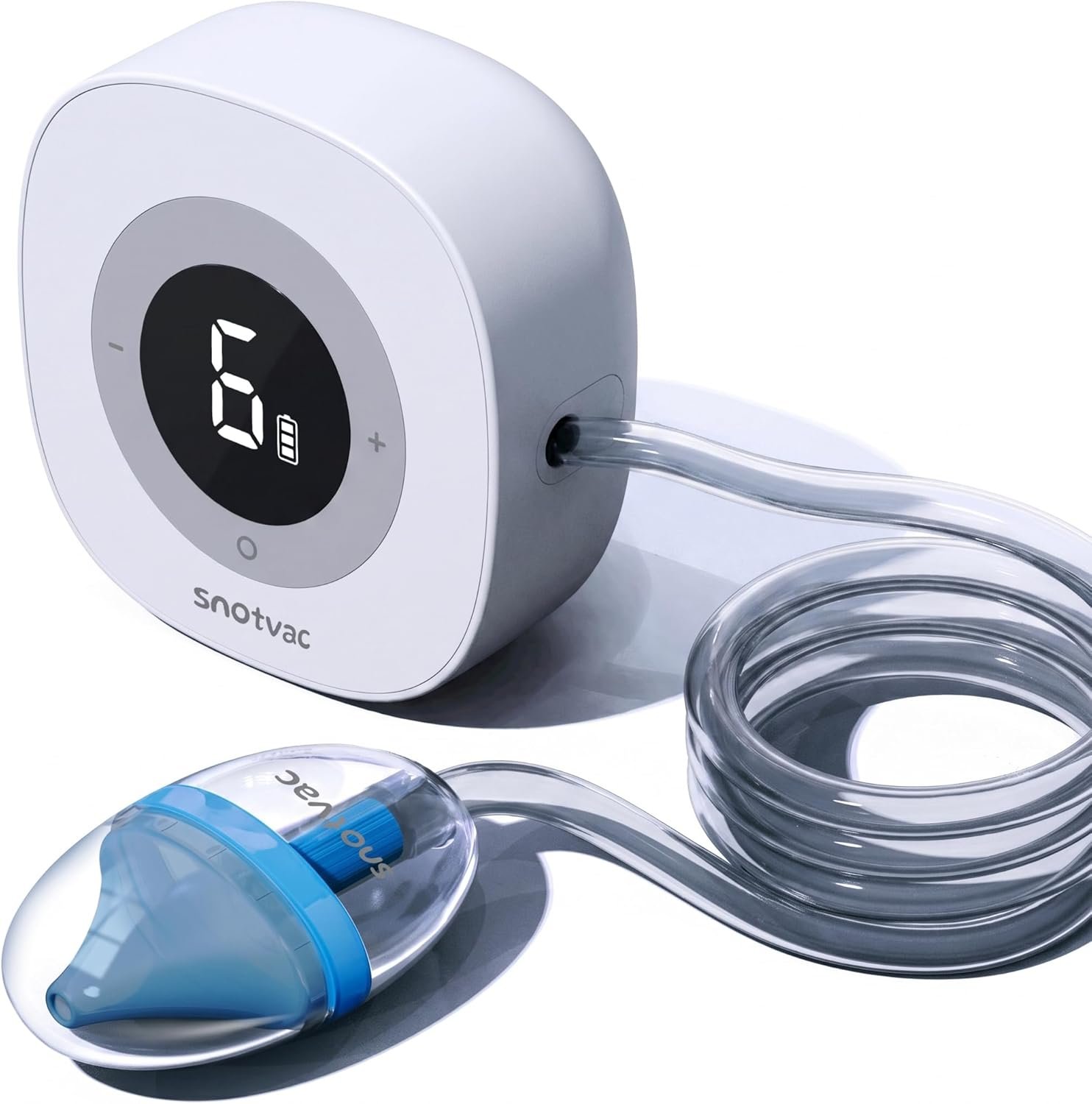 Max Nasal Aspirator for Baby – Electric Hospital Grade Nose Snot Booger Sucker for Babies Toddlers Infant Newborn Kids – Mucus Suction Vacuum Nose Cleaner for Congestion Relief with 6 Levels