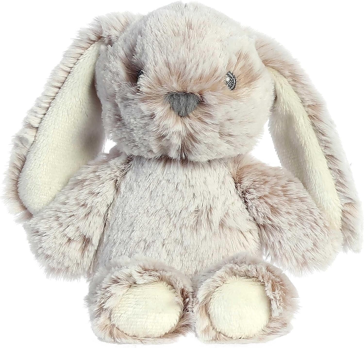 Aurora® Playful Cuddlers Rattle™ Bree Baby Stuffed Animal – Sensory Delight – Interactive Fun – Brown 6.5 Inches