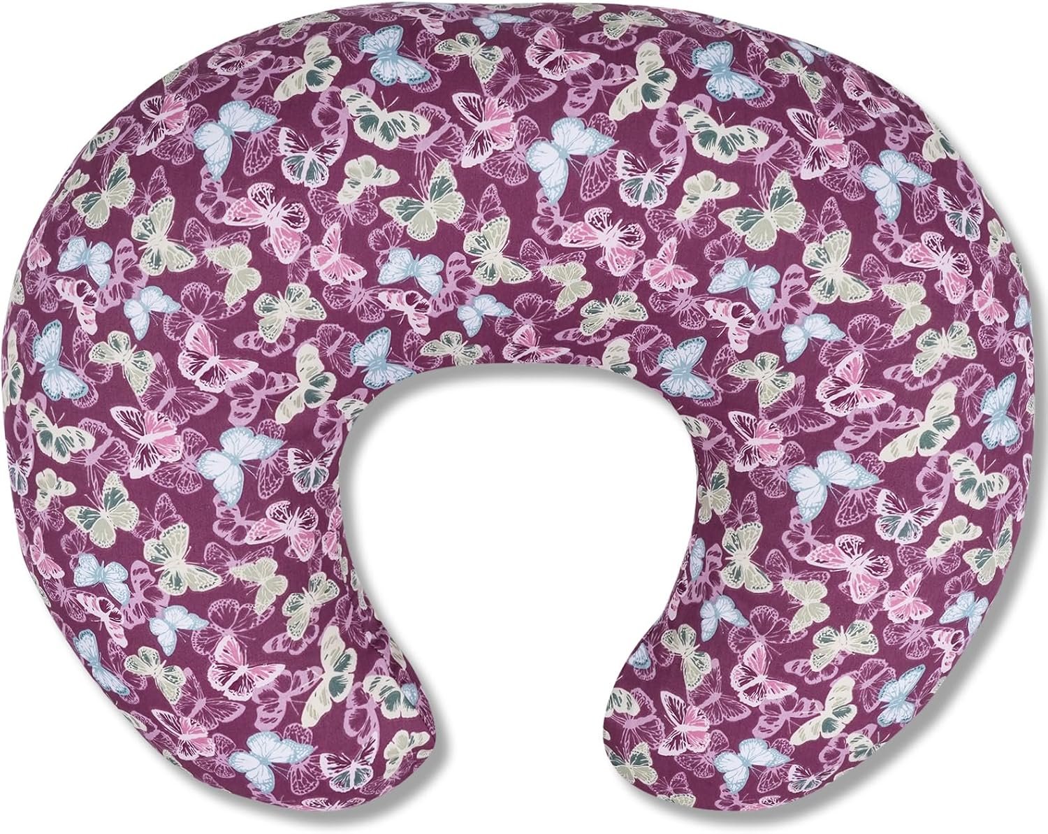 x-vesolje Nursing Pillow, Breastfeeding Pillow with Removable Cover, Ergonomic Breast Feeding Pillow, Baby Feeding Support Pillow for Mom Easier Breastfeeding- Original Size/Butterfly